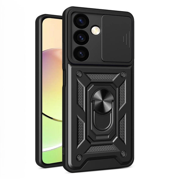 Υβριδική Θωρακισμένη Θήκη Hybrid Armor Camshield Για Samsung Galaxy S24+ Με Κάλυμμα Καμερας – Μπλε (copy) – PhoneBazaar