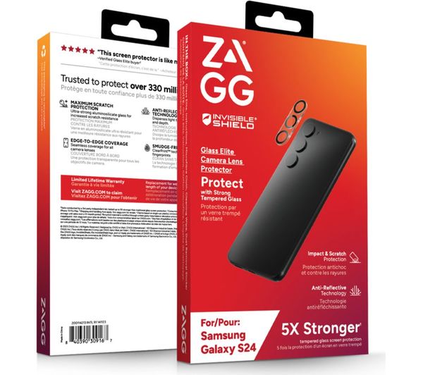 ZAGG - Glass Elite Camera Lens Protector  Samsung Galaxy S24 (διάφανο)