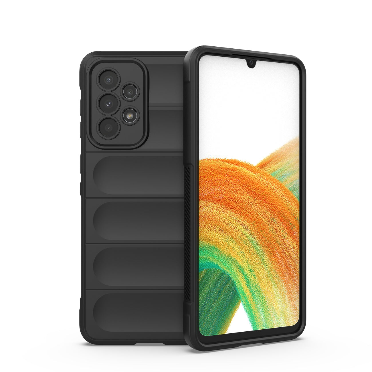 Magic Shield Θήκη Για Samsung Galaxy A33 5g Flexible Armored Cover Black – PhoneBazaar