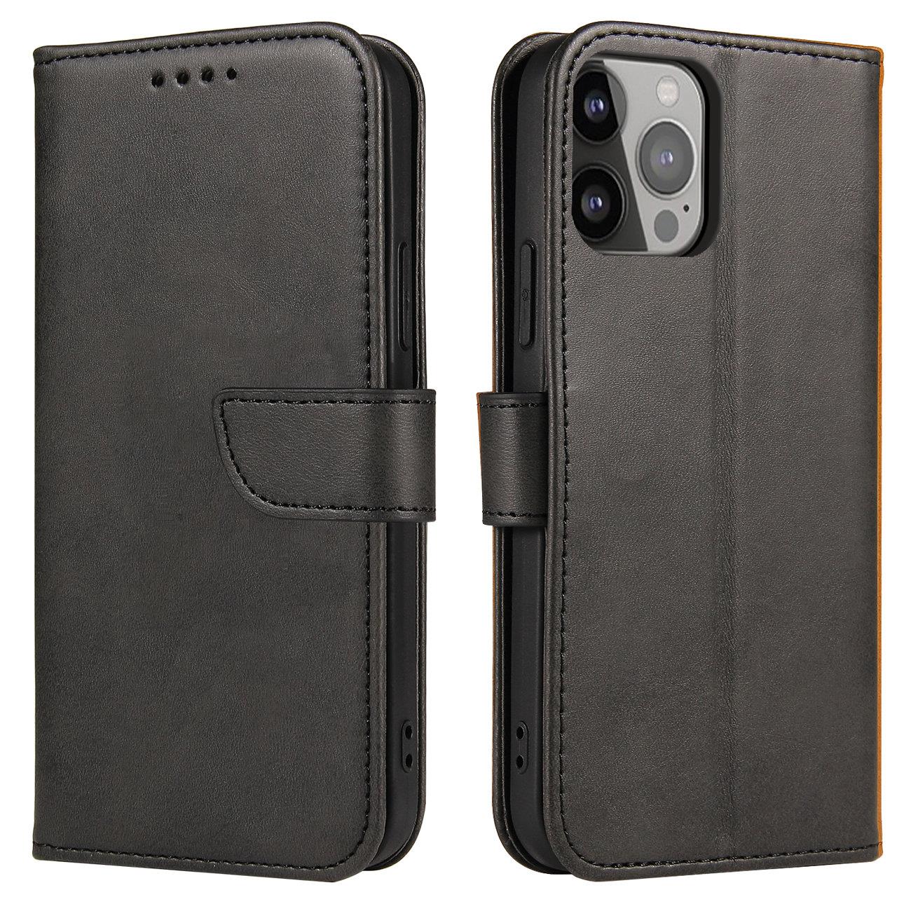 Μαγνητική Θήκη Θήκη Για Samsung Galaxy S23 Cover Με Flip Πορτοφόλι Stand Black – PhoneBazaar
