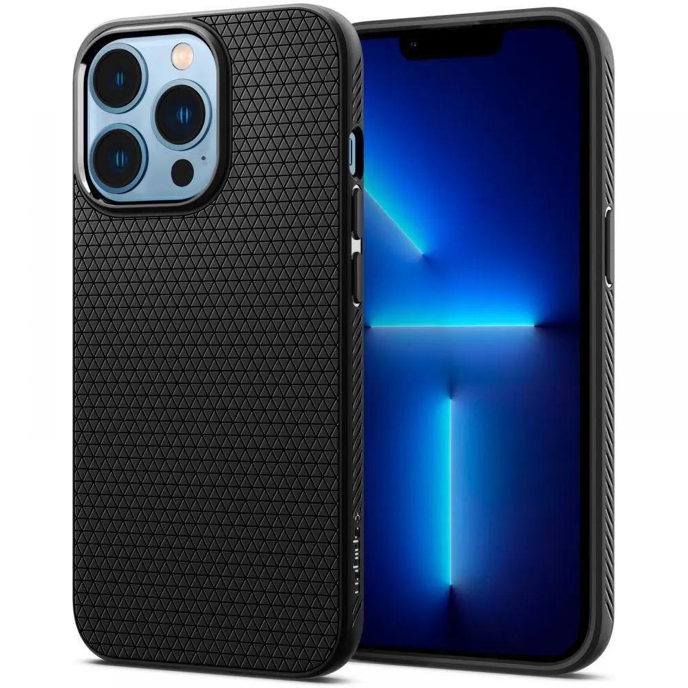 Spigen Liquid Air Case For Iphone 13 Pro Max για Matte Black – PhoneBazaar