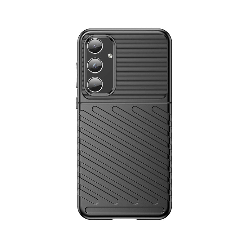 Thunder Θήκη Armored Θήκη Για Samsung Galaxy A55 για Black – PhoneBazaar