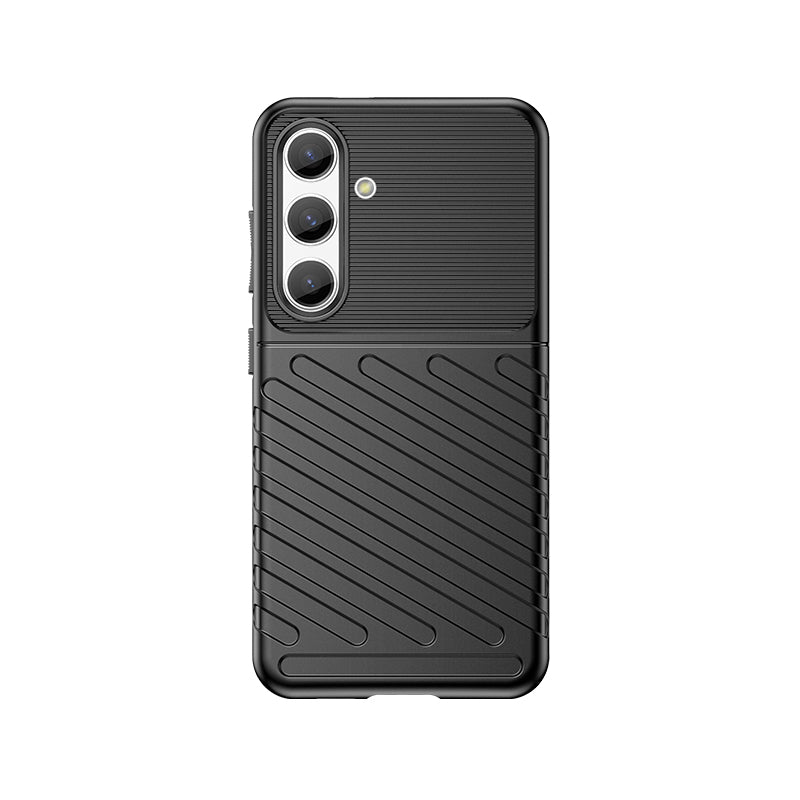 Thunder Θήκη Armored Θήκη Για Samsung Galaxy S24 για Black – PhoneBazaar