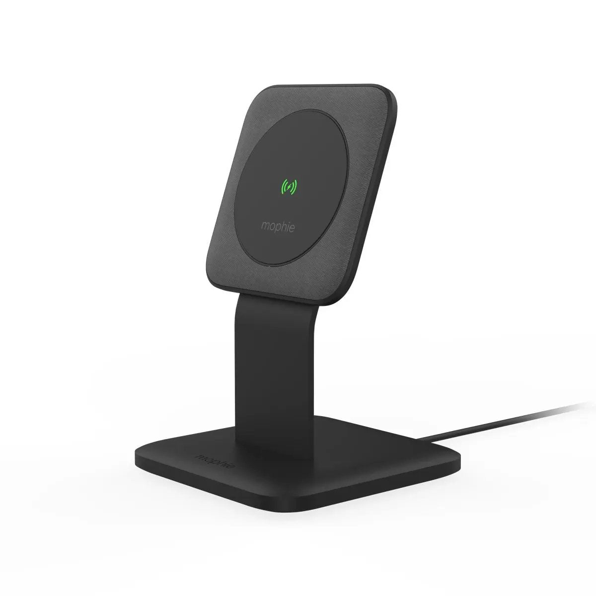 Mophie Snap+ Wireless Stand Μαγνητικός φορτιστής ισχύος 15W με ενσωματωμένο Snap Adapter και υποστήριξη Qi & MagSafe σε χρώμα μαύρο – PhoneBazaar